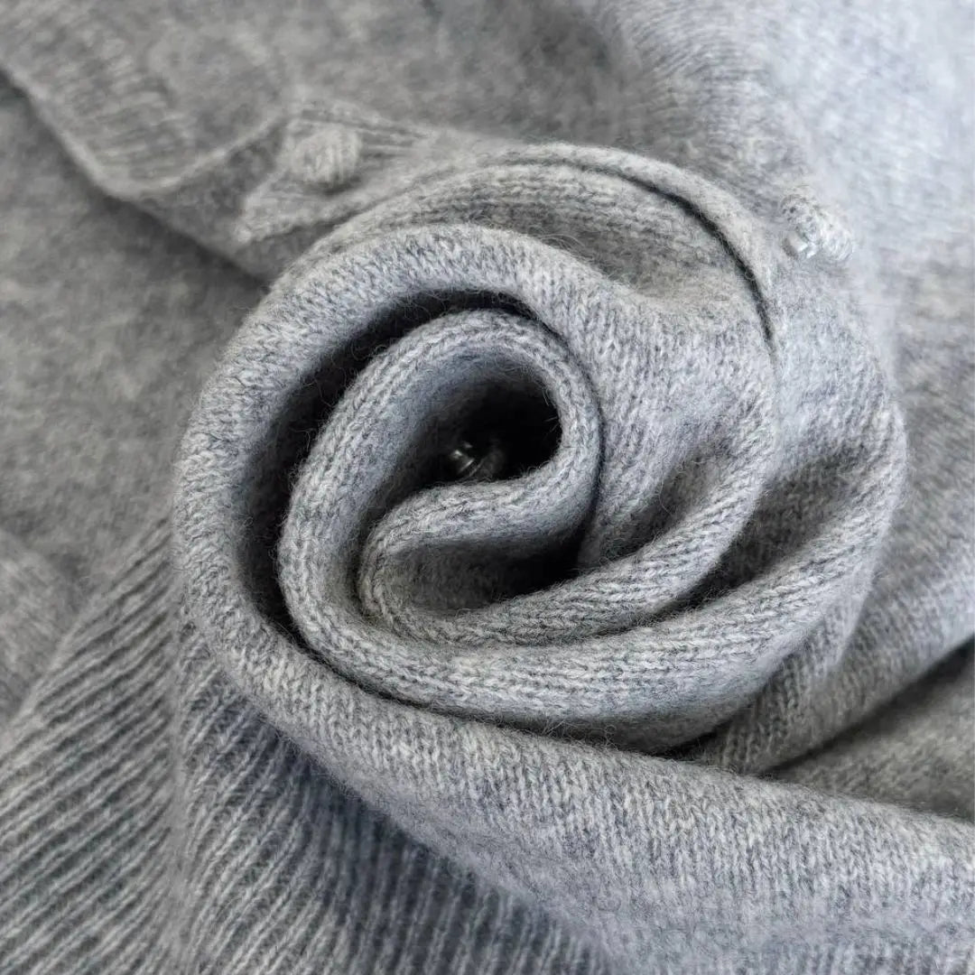 Women’s Pure Wool Knit Cardigan Sweater