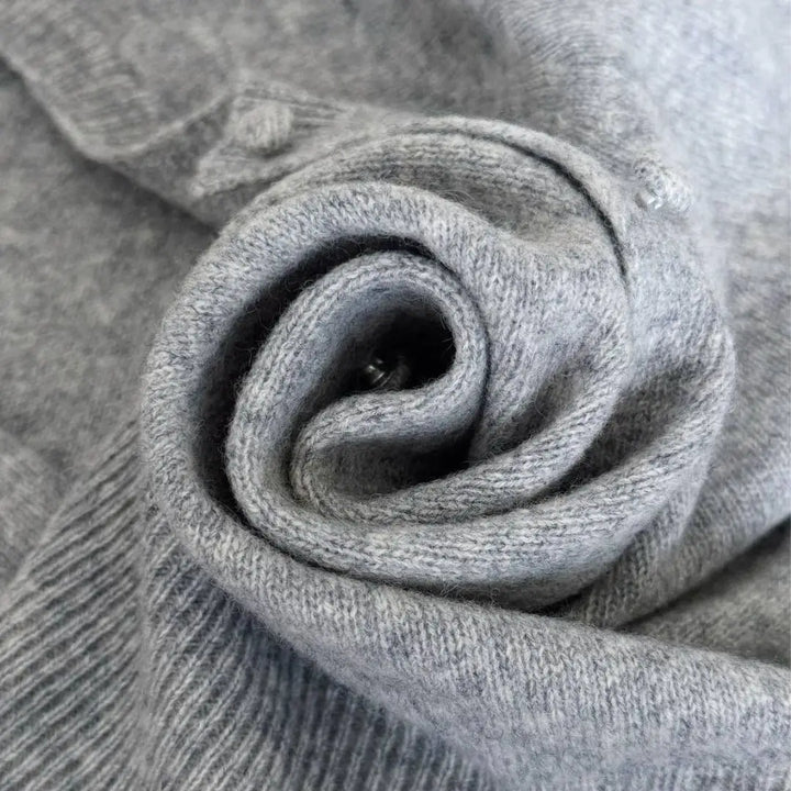Women’s Pure Wool Knit Cardigan Sweater