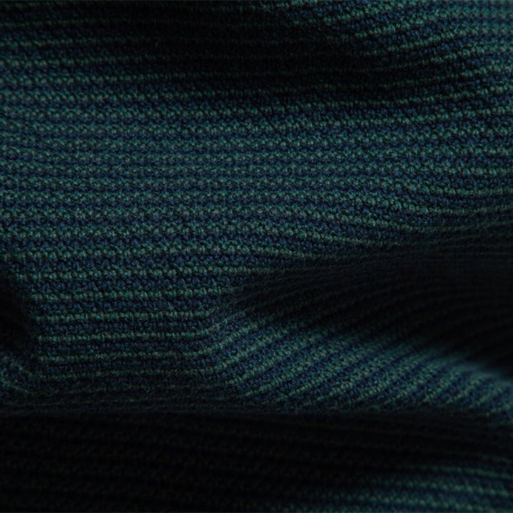 Men’s Luxury Cotton Turtleneck Sweater – Striped Knit Autumn Winter Pullover