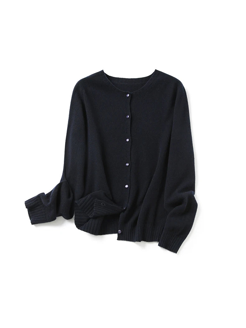 100% Merino Wool Women’s Cardigan