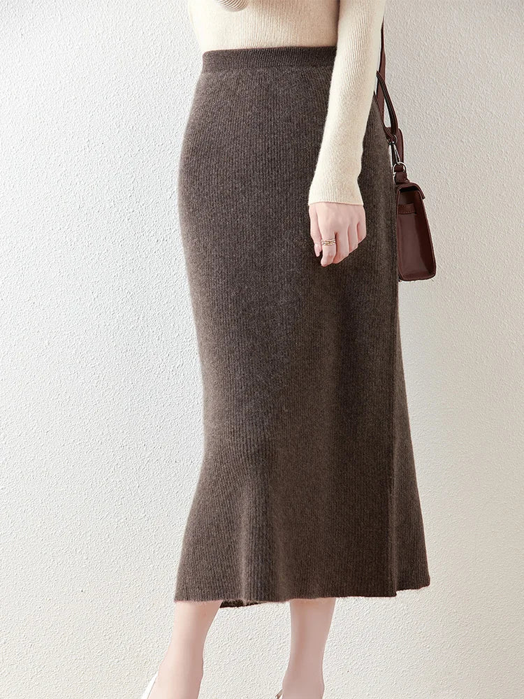 Women’s 100% Merino Wool Skirt