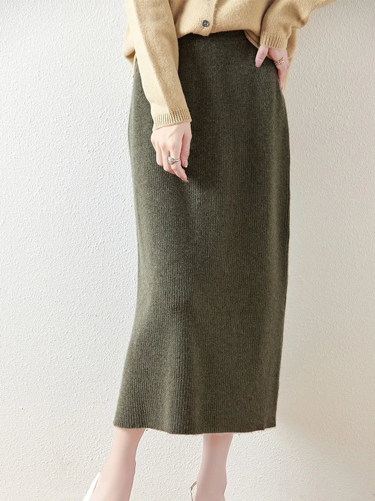 Women’s 100% Merino Wool Skirt