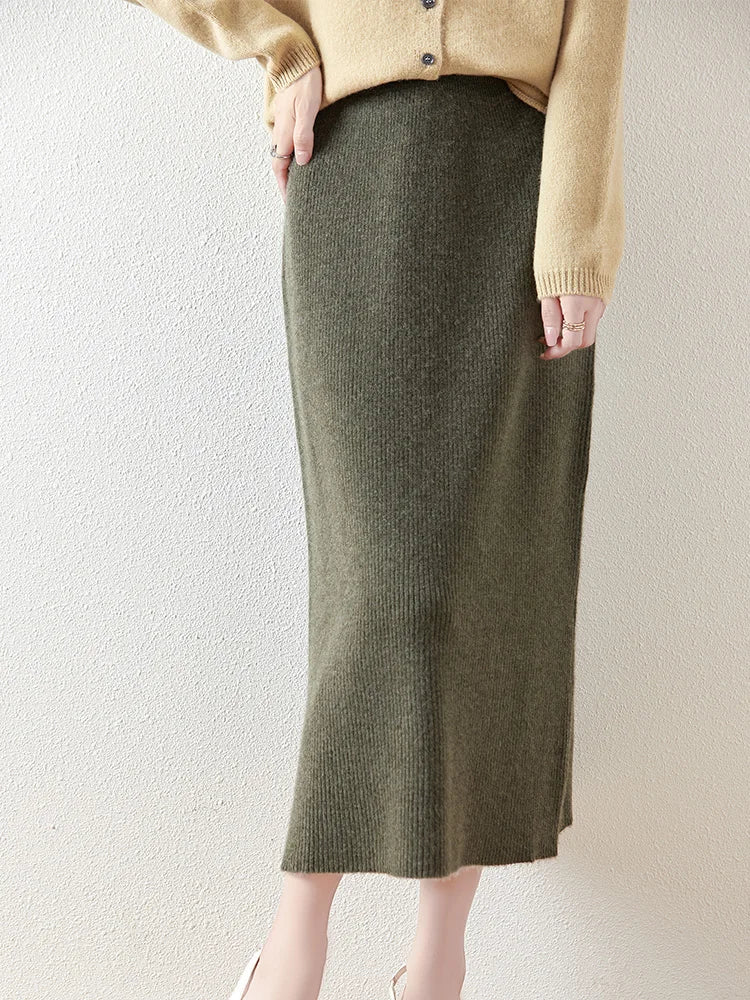 Women’s 100% Merino Wool Skirt