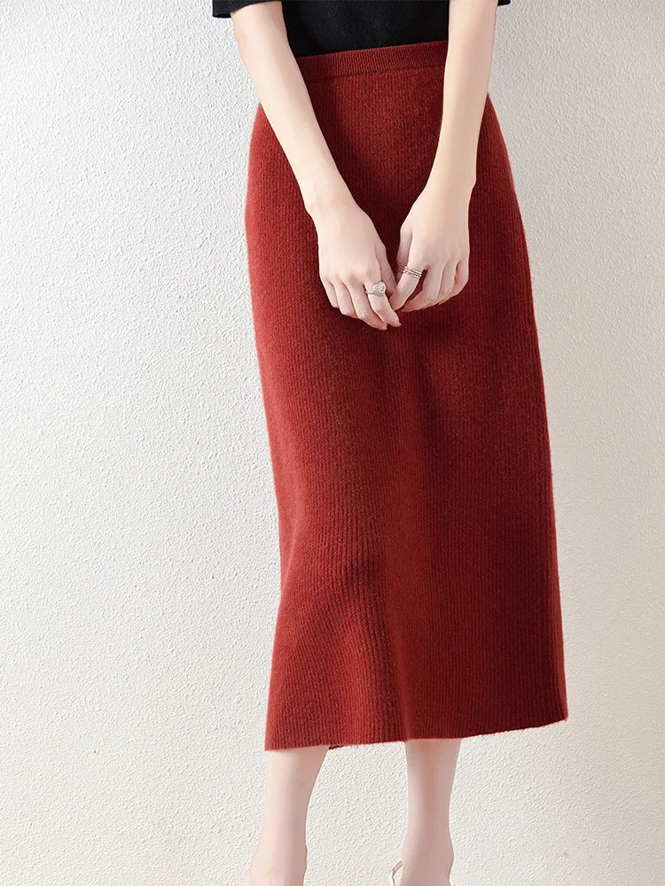 Women’s 100% Merino Wool Skirt