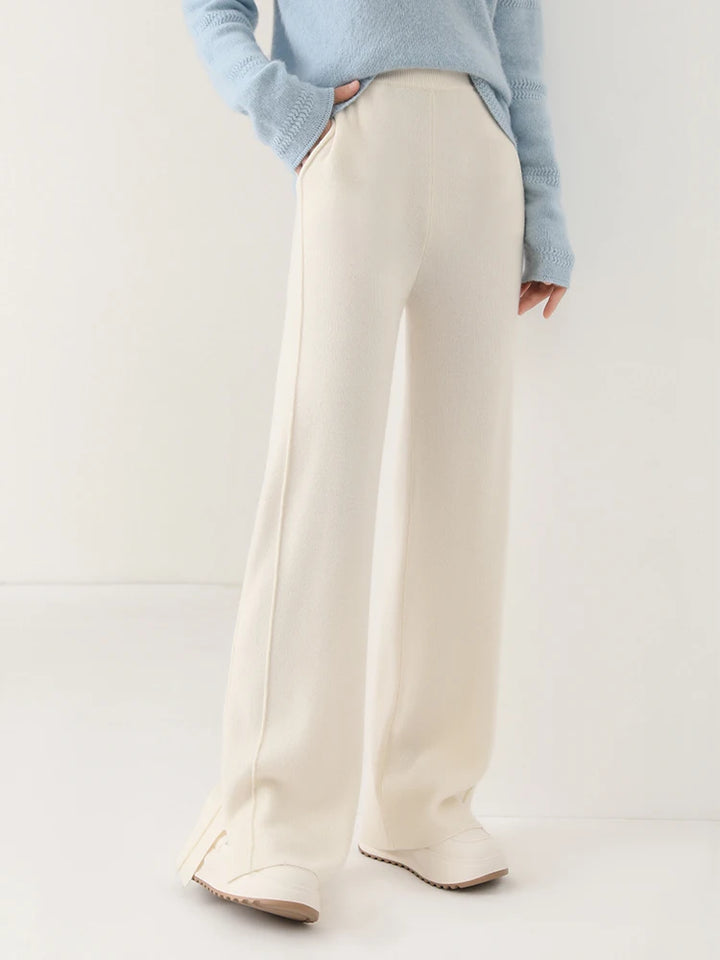 Women’s 100% Merino Wool Wide Leg Pants