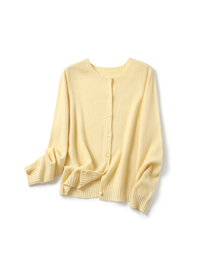 100% Merino Wool Women’s Cardigan