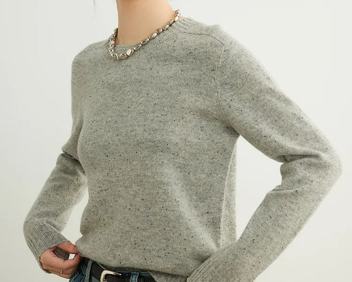 Women’s 100% Wool Pullover – Whole Garment Knit