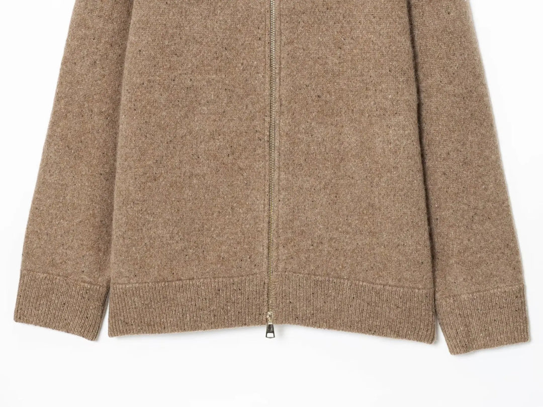 Women’s Faux Wool Stand Neck Belted Cloak Coat