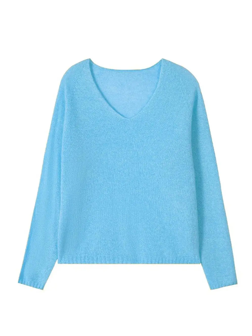 Women’s Cashmere Silk Pullover - V neck