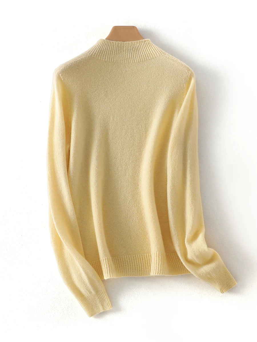 Women’s 100% Wool Pullover - Fall Winter 2025