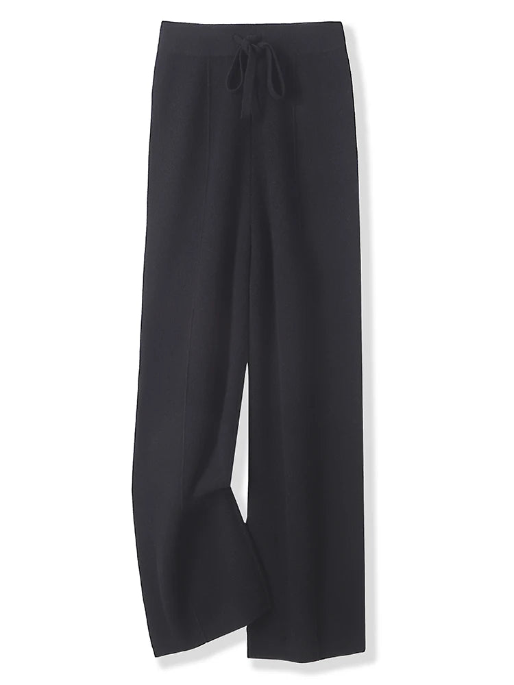 Women’s 100% Merino Wool Wide Leg Pants