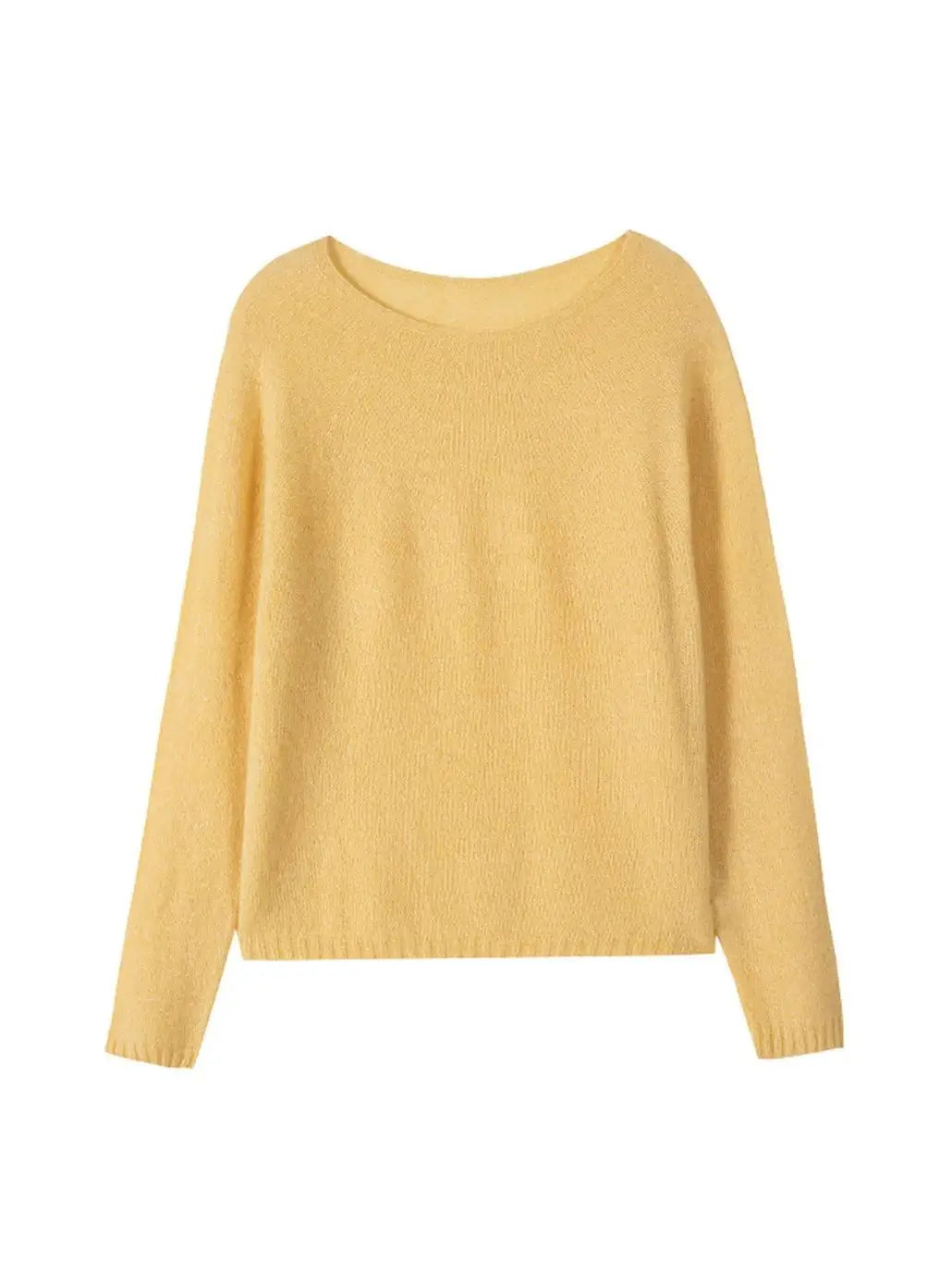 Women’s Cashmere Silk Pullover - V neck