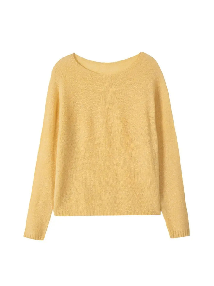 Women’s Cashmere Silk Pullover - V neck