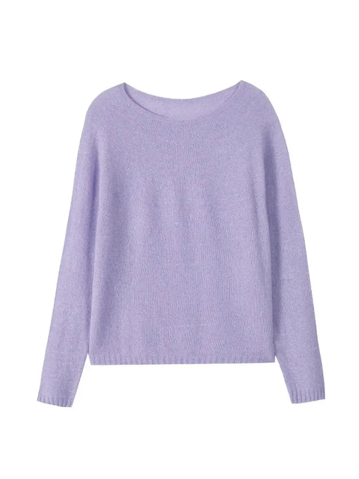 Women’s Cashmere Silk Pullover - V neck