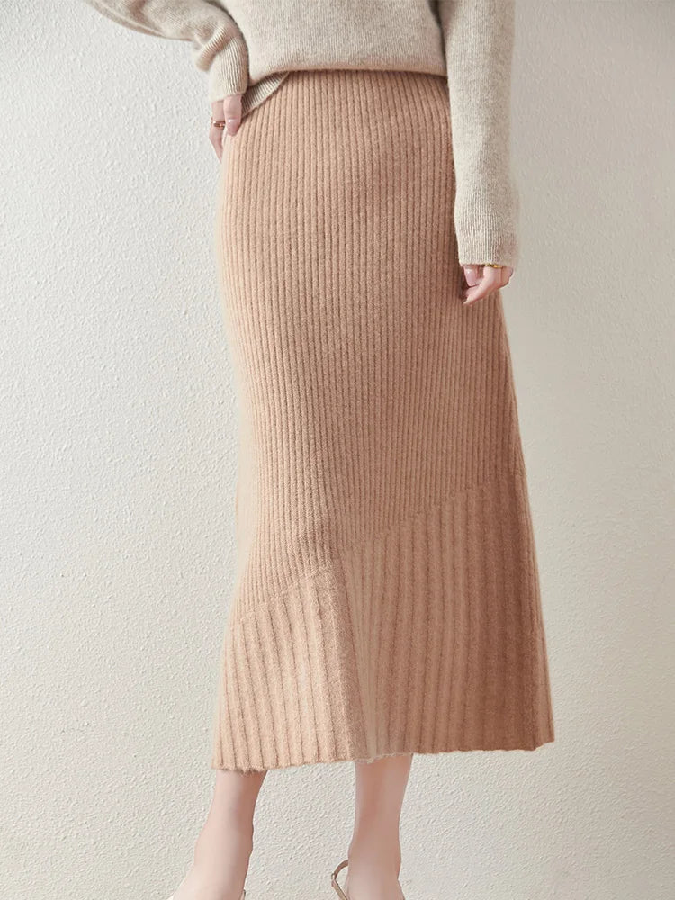 Women’s 100% Merino Wool Skirt
