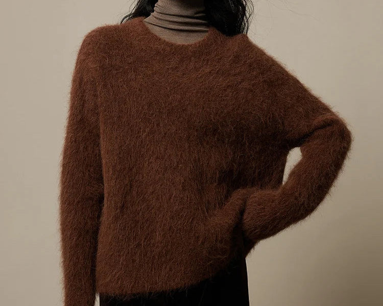 Women’s Alpaca Blend Heavyweight Sweater