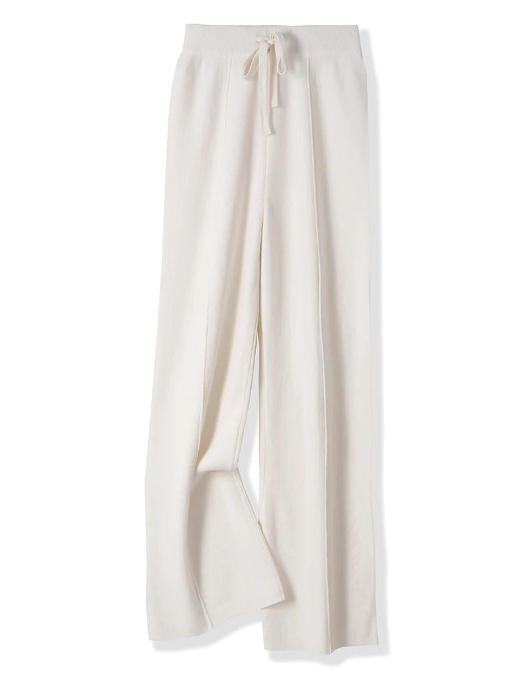 Women’s 100% Merino Wool Wide Leg Pants