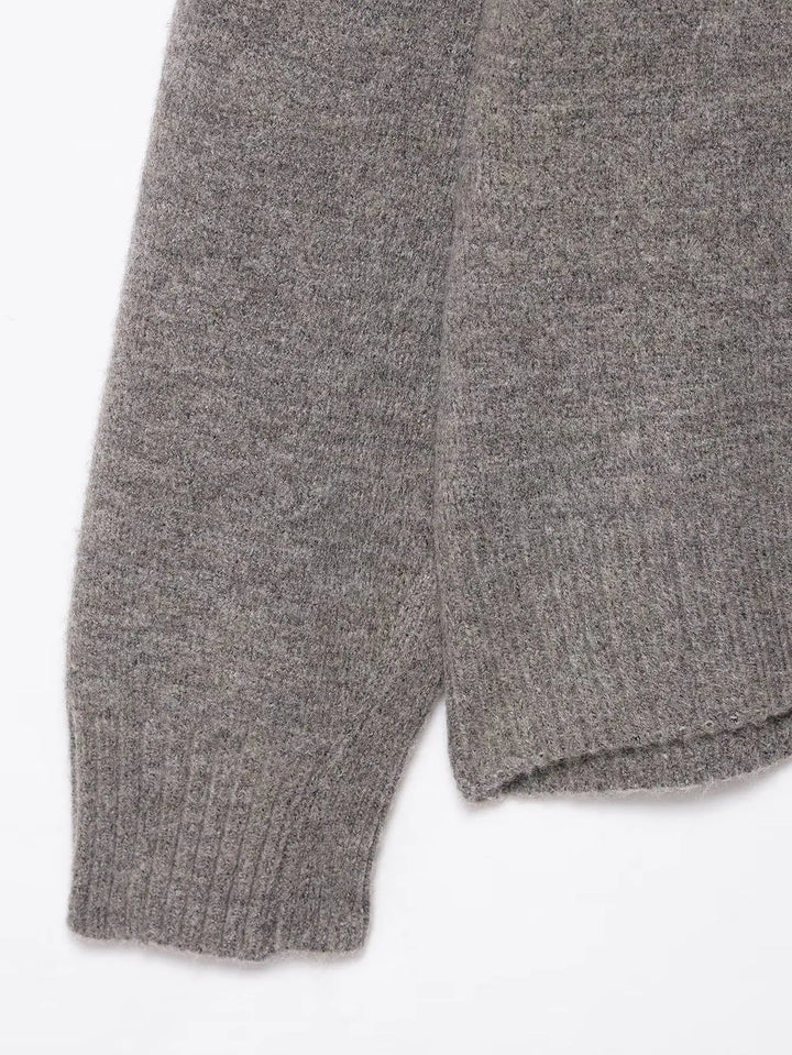 Women’s Knit Cardigan with Scarf Detail