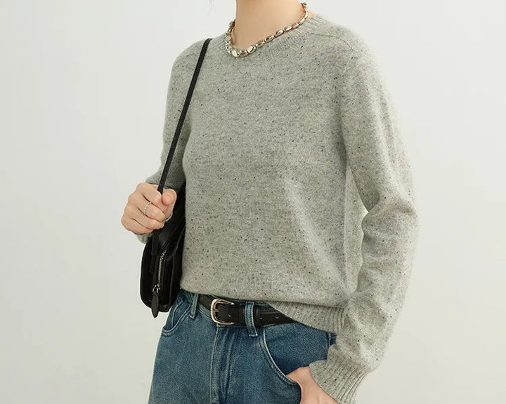 Women’s 100% Wool Pullover – Whole Garment Knit