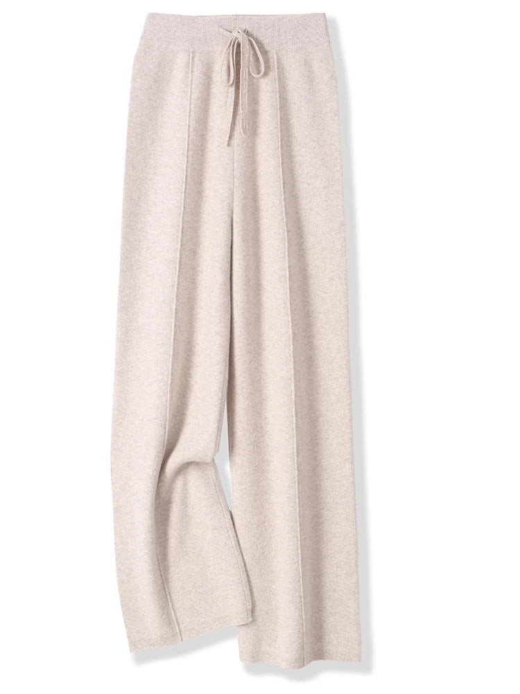 Women’s 100% Merino Wool Wide Leg Pants