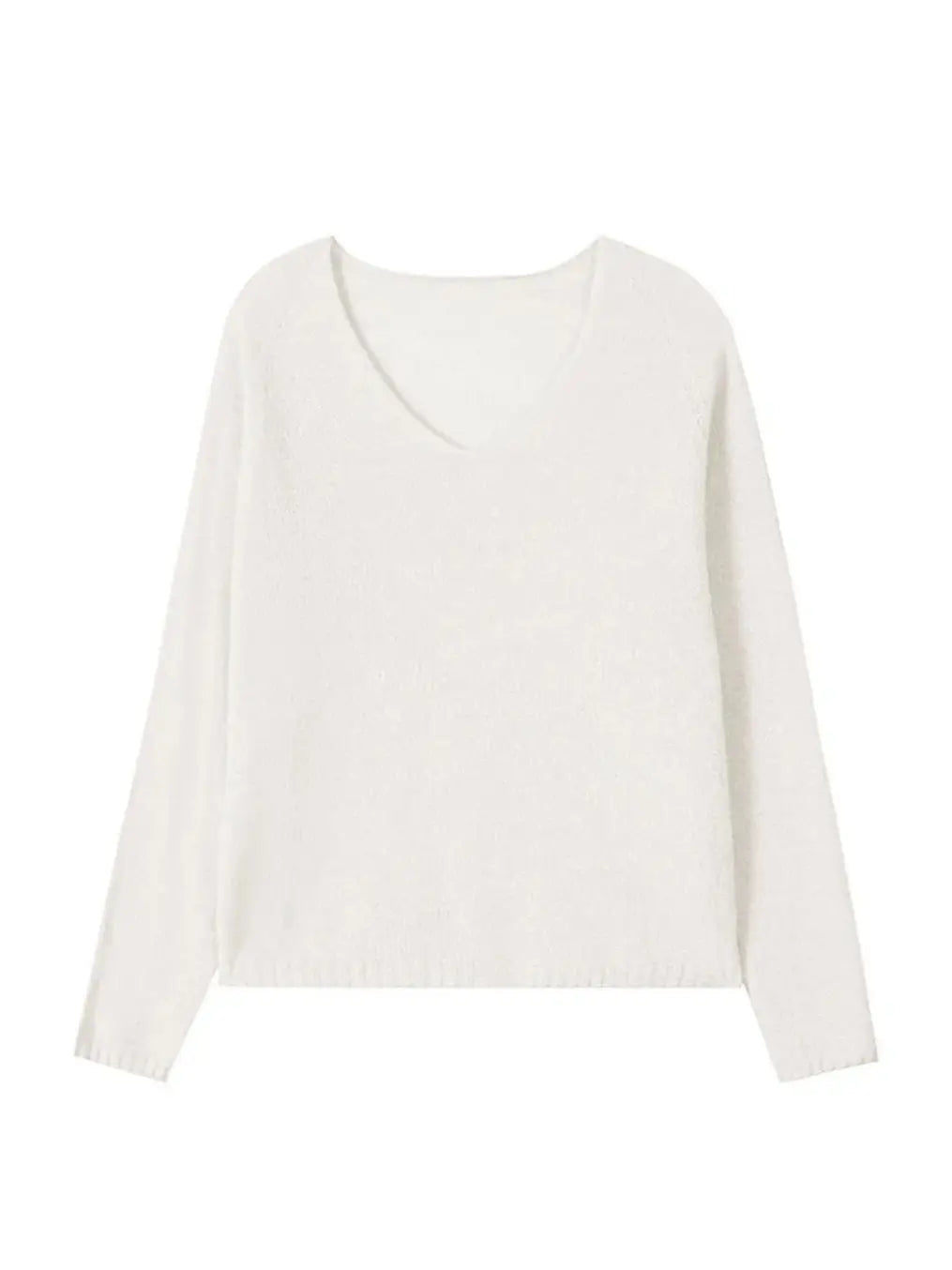 Women’s Cashmere Silk Pullover - V neck