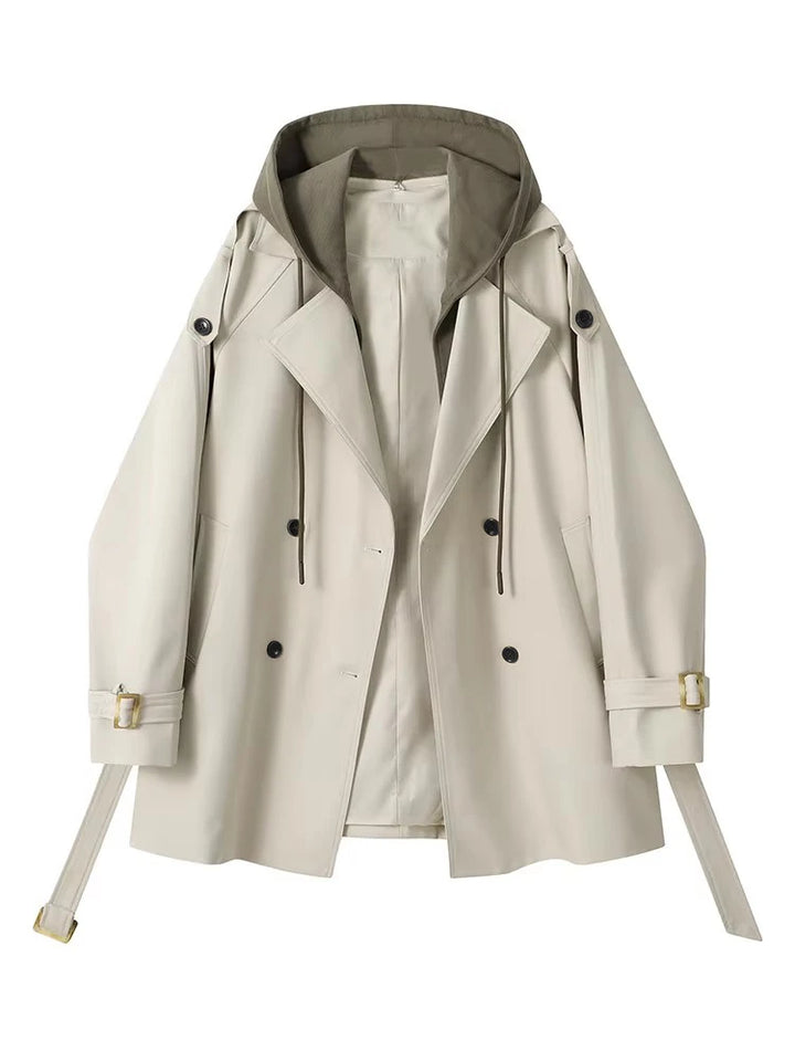 Women’s Belted Flowy Trench Coat