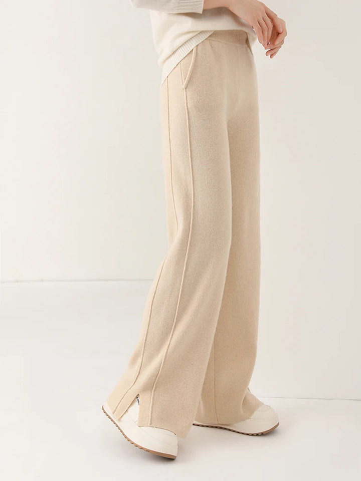 Women’s 100% Merino Wool Wide Leg Pants
