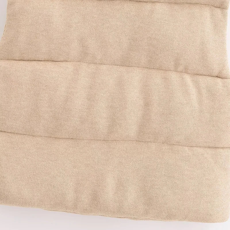 Women’s Sleeveless Parka Vest – Winter Zipper Jacket Coat