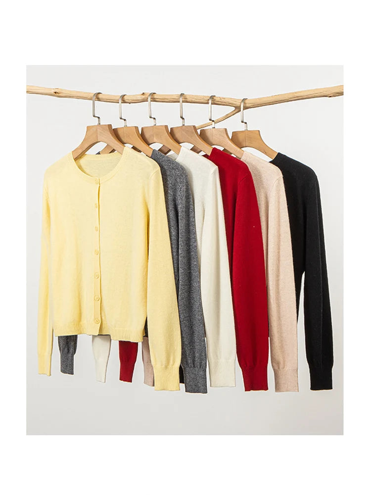 Women’s 100% Merino Wool Cardigan