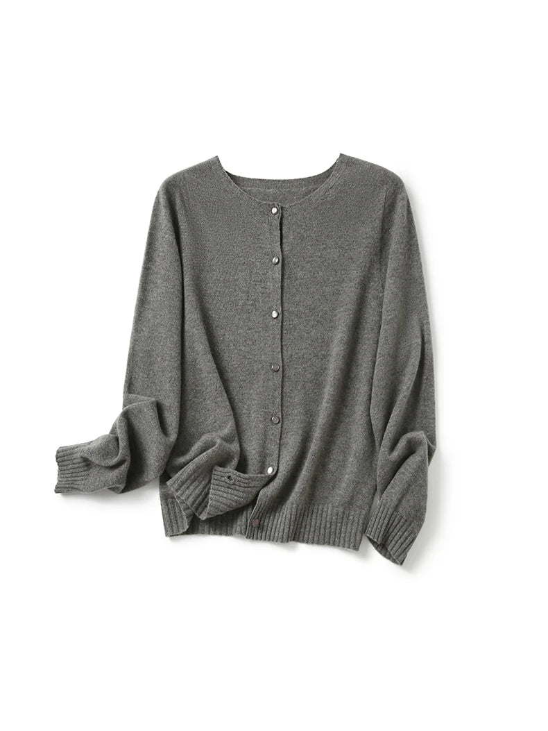 100% Merino Wool Women’s Cardigan