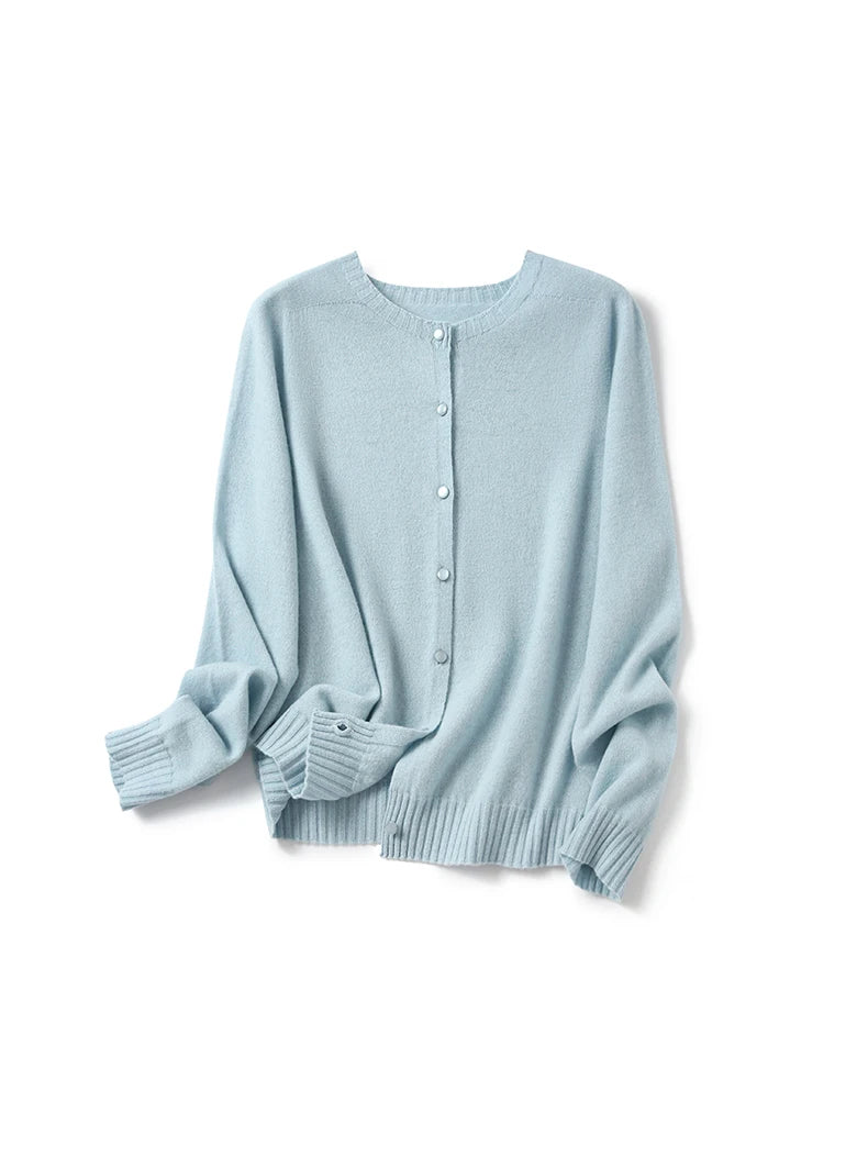 100% Merino Wool Women’s Cardigan