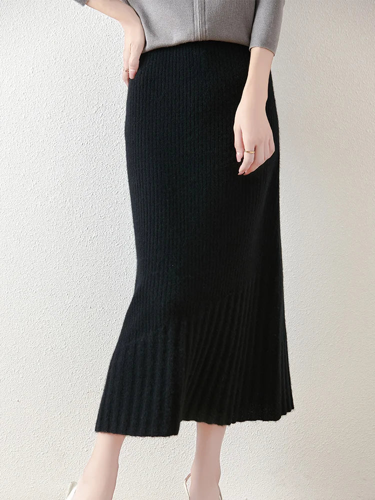 Women’s 100% Merino Wool Skirt