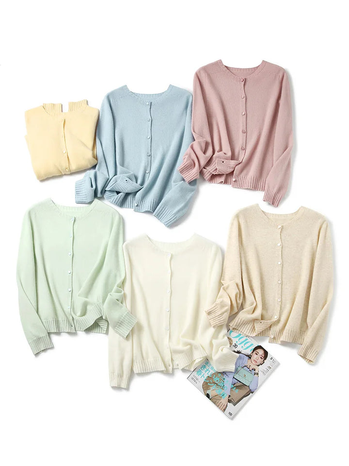 100% Merino Wool Women’s Cardigan