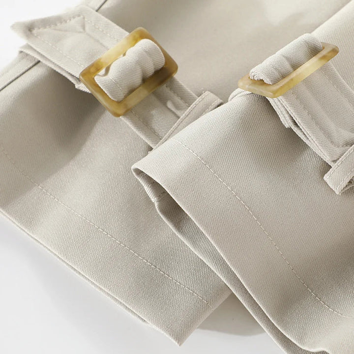 Women’s Belted Flowy Trench Coat