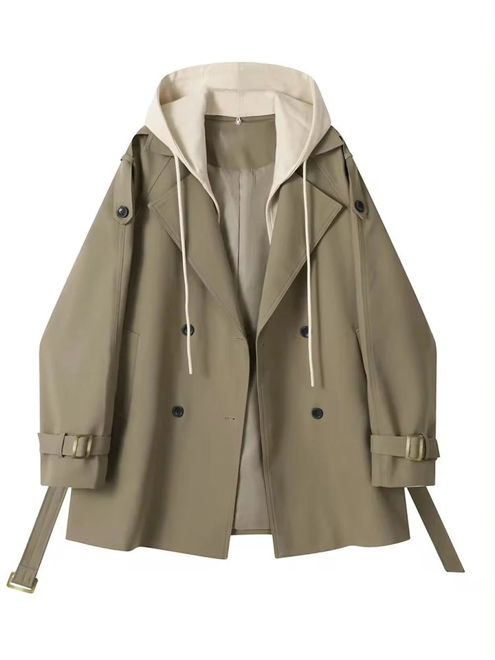Women’s Belted Flowy Trench Coat