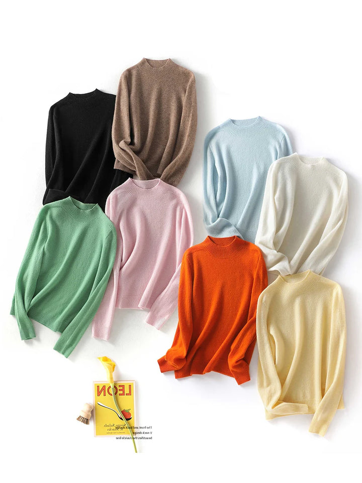 Women’s 100% Wool Pullover - Fall Winter 2025