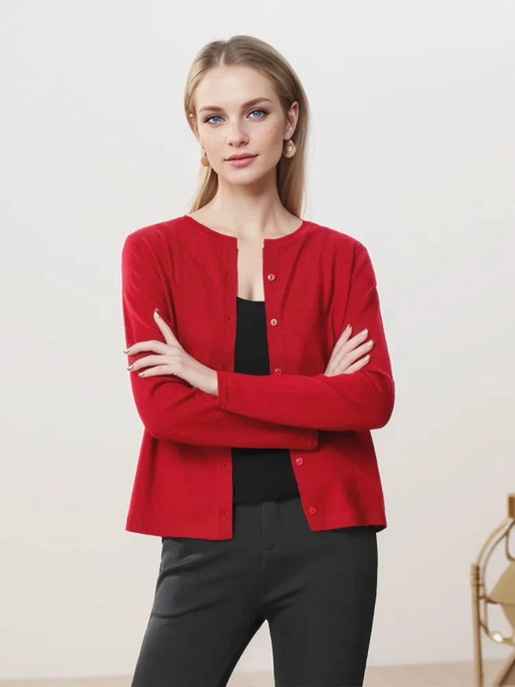 Merino Wool Women’s Cardigan