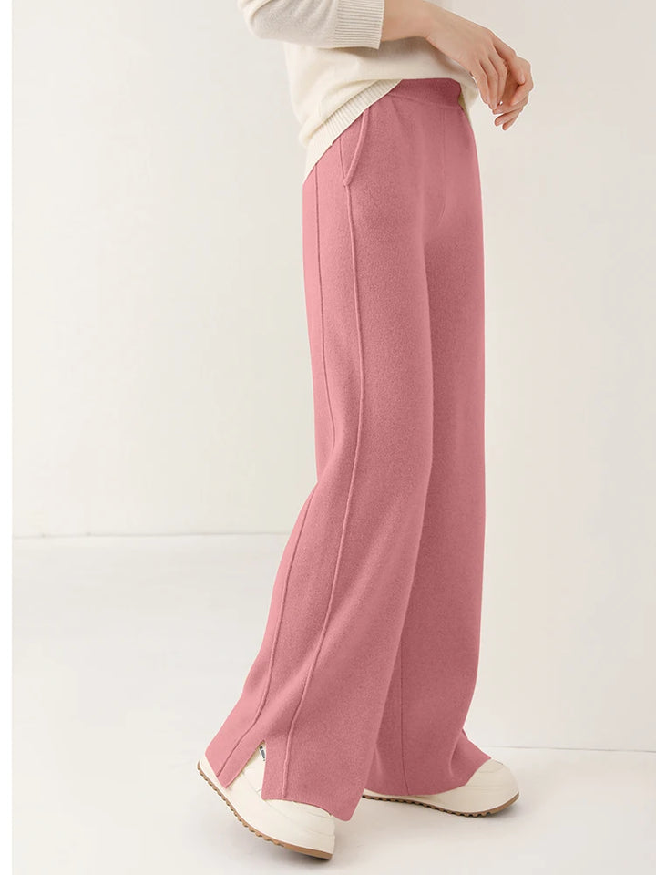 Women’s 100% Merino Wool Wide Leg Pants