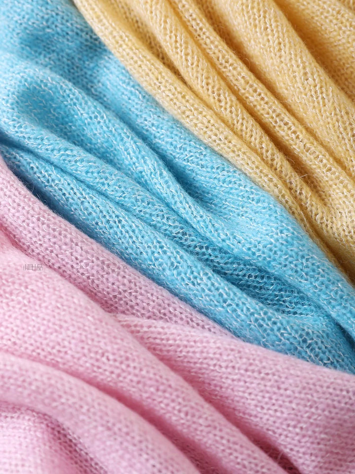 Women’s Cashmere Silk Pullover - V neck