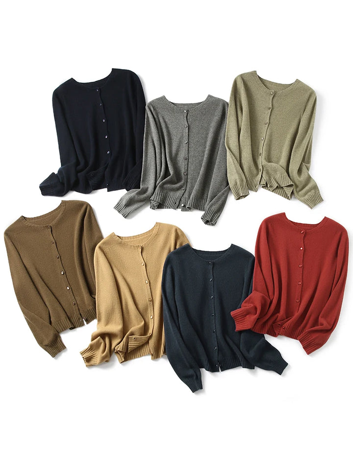 100% Merino Wool Women’s Cardigan