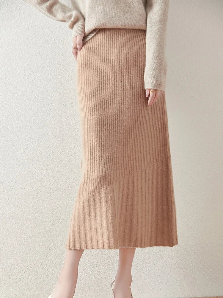 Women’s 100% Merino Wool Skirt