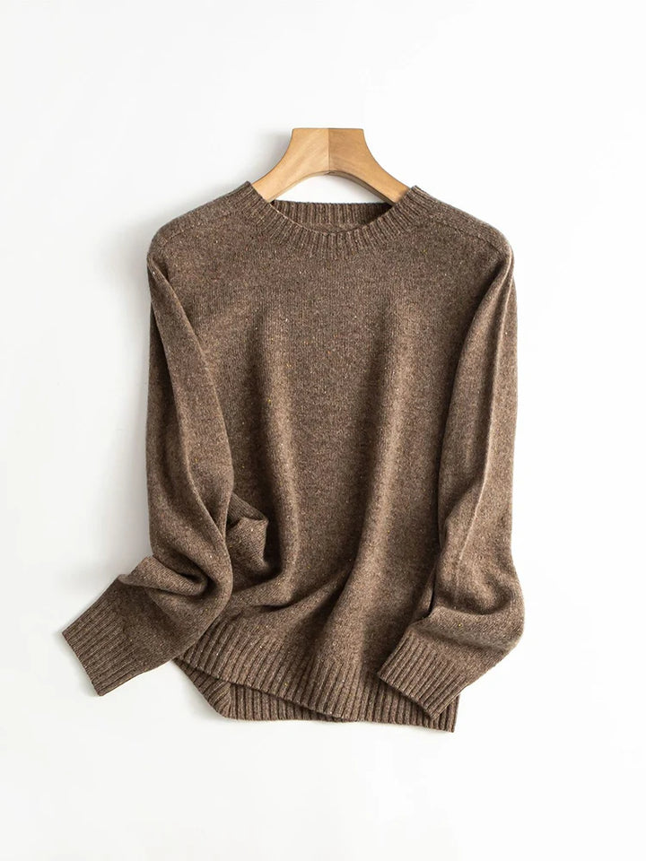 Women’s 100% Wool Pullover – Whole Garment Knit