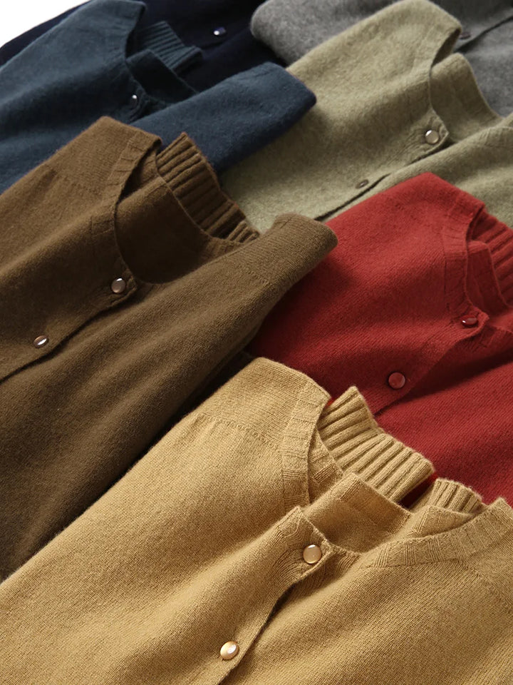 100% Merino Wool Women’s Cardigan