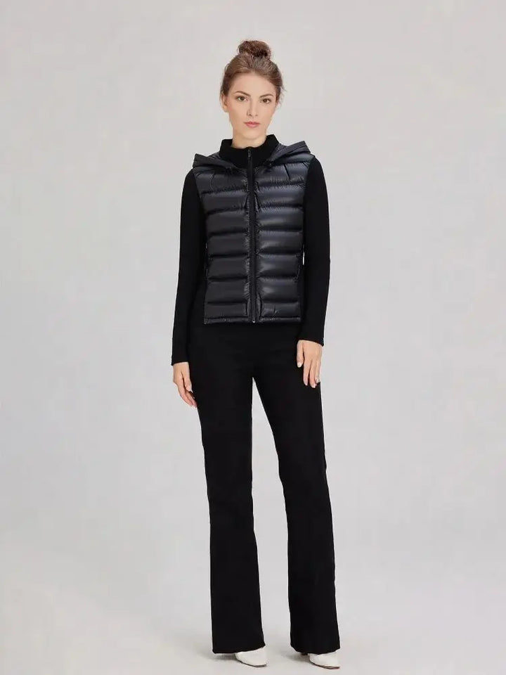 Women’s Short Hooded Parka Jacket