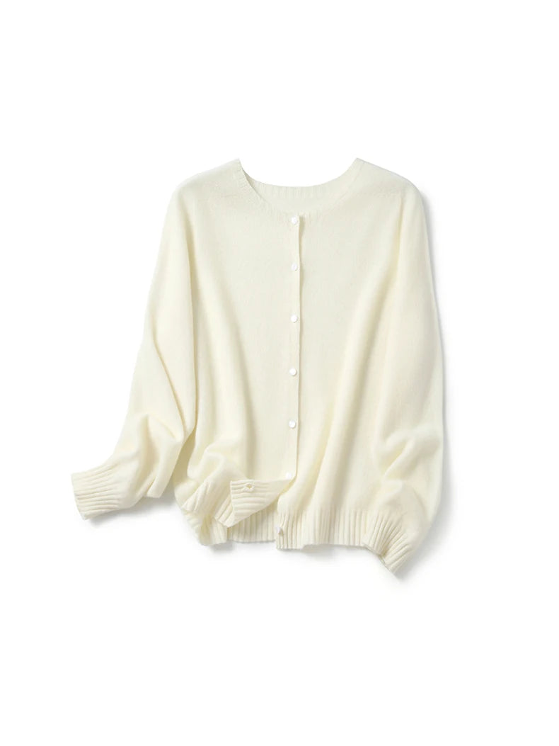 100% Merino Wool Women’s Cardigan