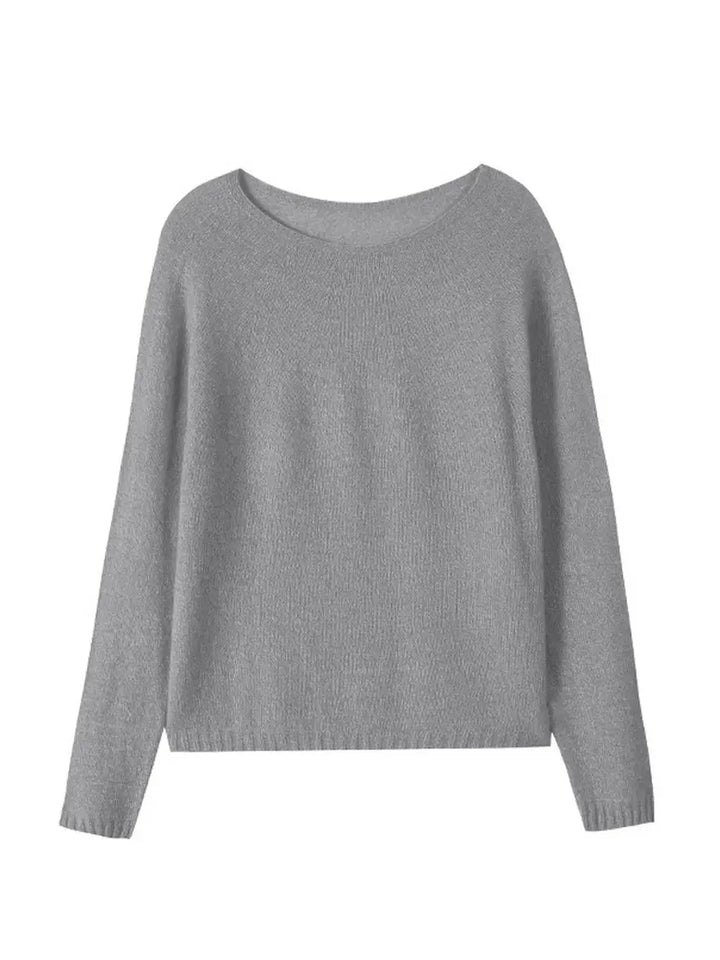 Women’s Cashmere Silk Pullover - V neck