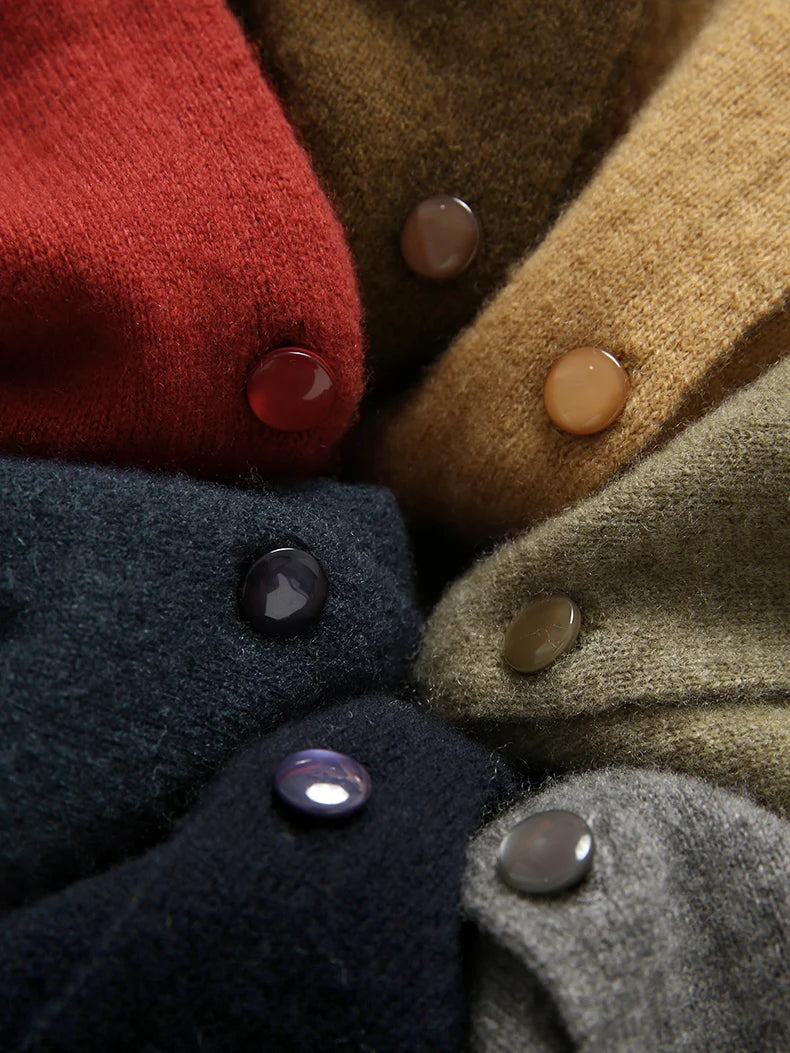 100% Merino Wool Women’s Cardigan