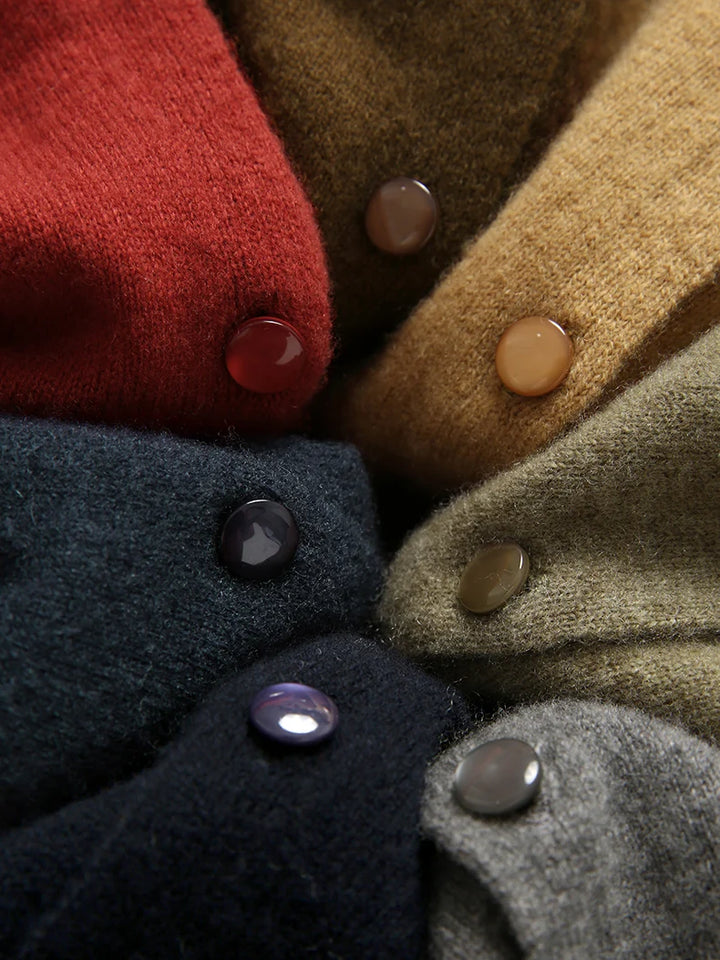 100% Merino Wool Women’s Cardigan