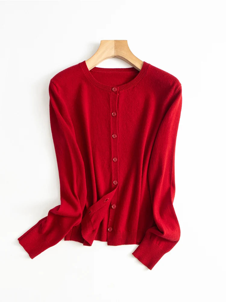 Women’s 100% Merino Wool Cardigan